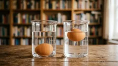 卵が新鮮でない場合：割らずに鮮度を確認する方法